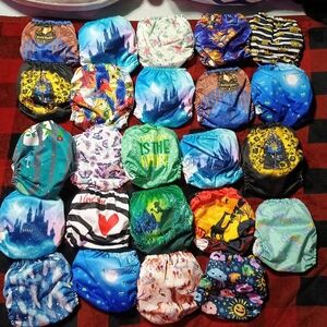 Mama Koala OS Pocket Cloth Diapers